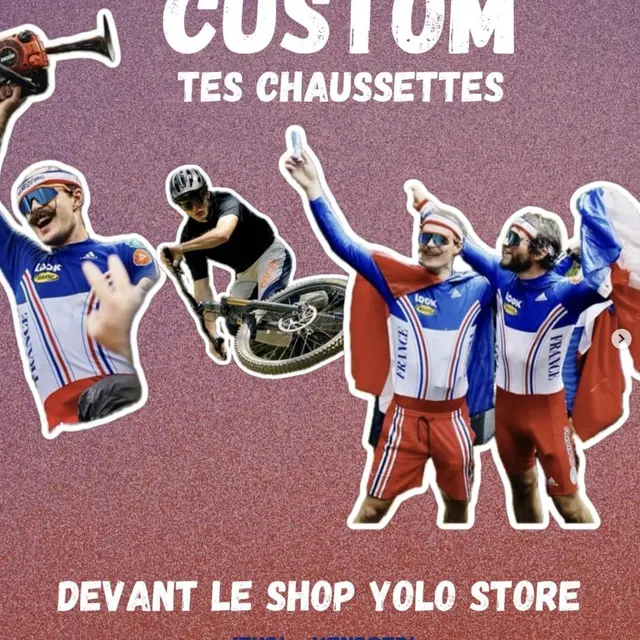 Création de chaussettes personnalisées - Nivis Fabrics x Yolo Store_Les Gets