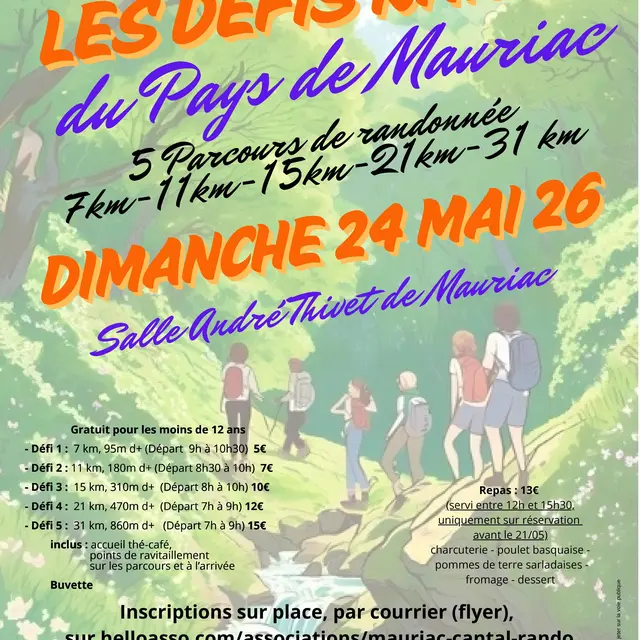 Les Défis Rando du Pays de Mauriac_Le Vigean