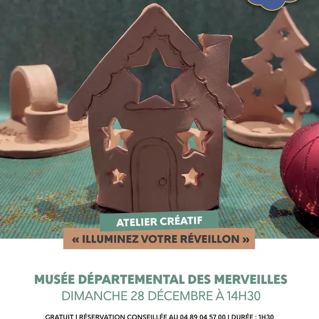 Atelier créatif Illuminez votre réveillon_Tende
