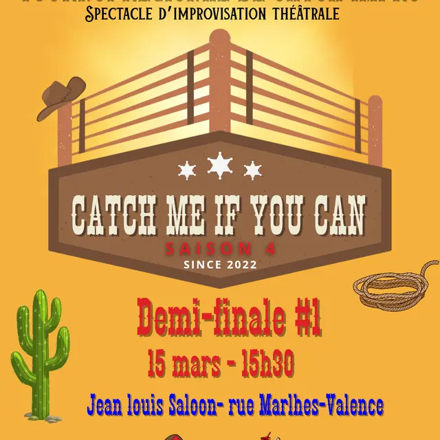 Tournoi d'impro : Catch me il you can ! - Demi-finale 1_Valence
