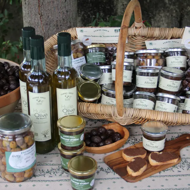 les produits de la ferme Brès