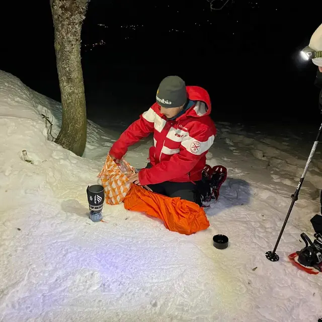 Raquette : Le Loup, les Animaux et la Nocturne avec l'ESF