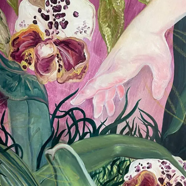 Détail d'une oeuvre de Margaux Laurens-Neel