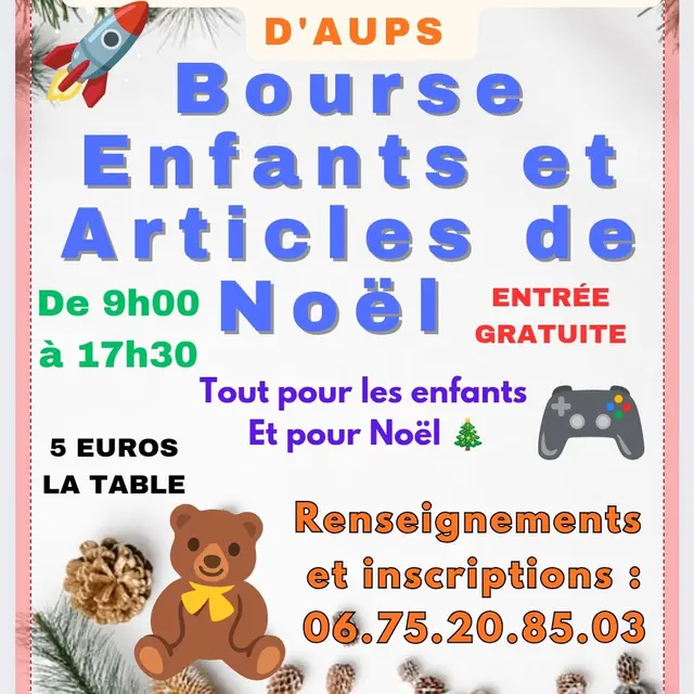 Bourse aux jouets_Aups