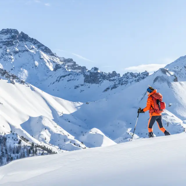 Le col des Peygus en ski de randonnée_Cervières