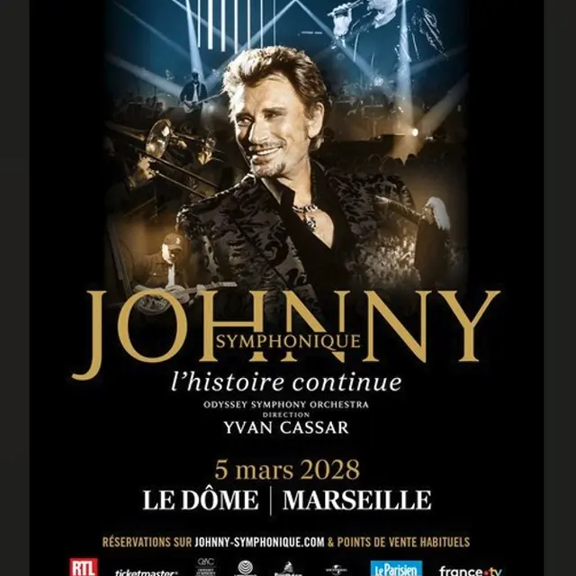 Johnny symphonique : l'histoire continue_Marseille