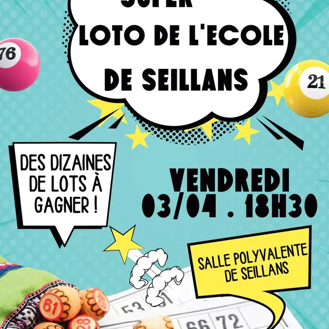Super Loto de l'école Robert Doisneau_Seillans