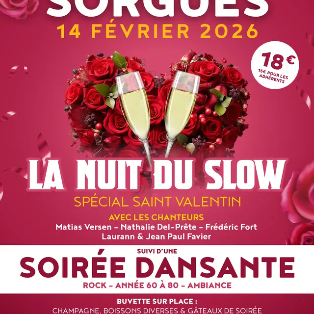 La nuit du slow - Spécial Saint Valentin_Sorgues