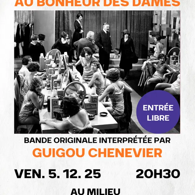 Ciné concert : Au Bonheur des Dames_Sault