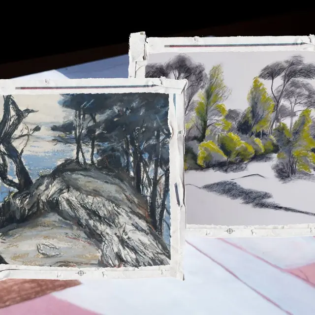 Exposition par Roseline Lecocq et Patricia Vasseur_Sanary-sur-Mer