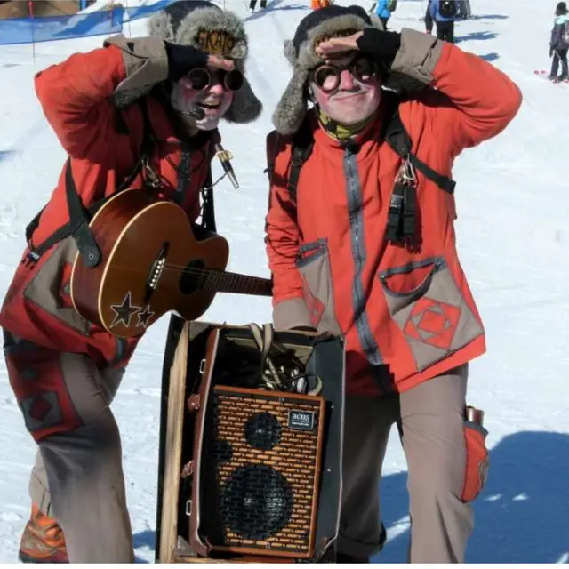 déambulation musicale : les givrés_Villard-de-Lans