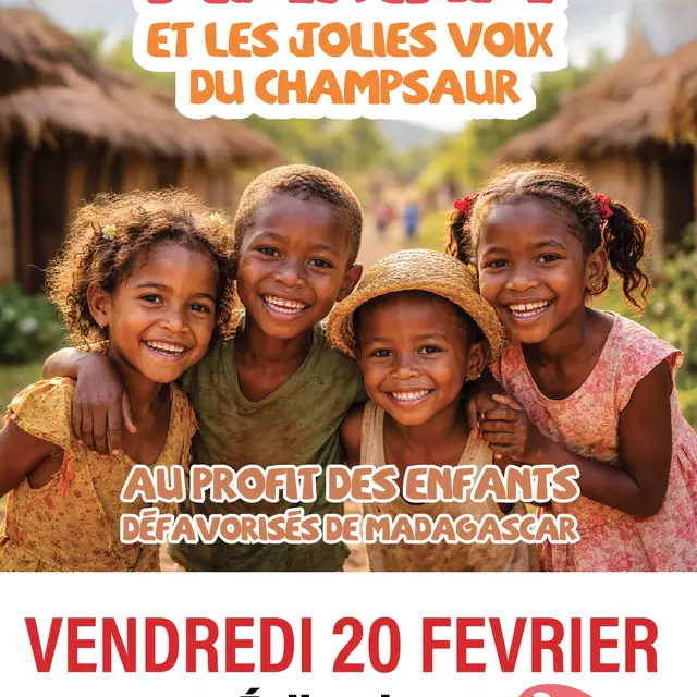 Concert au profit des enfants de Madagascar