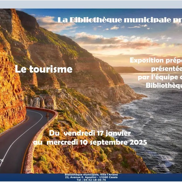 Exposition Le tourisme à la Bibliothèque municipale_Cassis