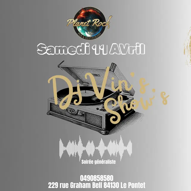 DJ Vin’s Show’s_Le Pontet