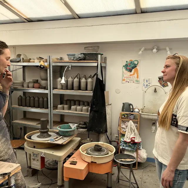 Atelier découverte du tournage et de la terre avec Huit cents grammes #17 - Journées Européennes des Métiers d'Art_Bourg-lès-Valence