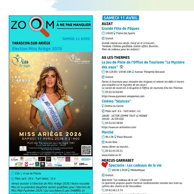 Programme des animations et des activités des Pyrénées Ariégeoises_Ax-les-Thermes