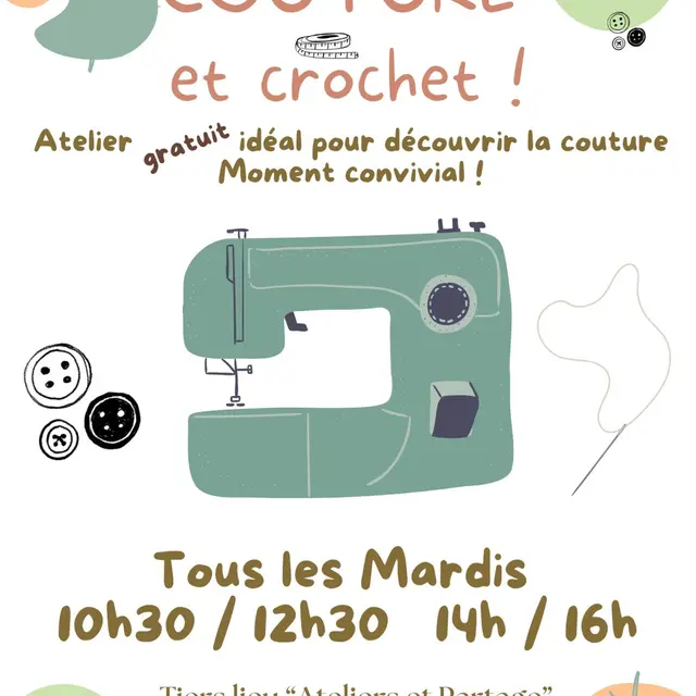 Atelier couture et crochet_Pierrefeu-du-Var