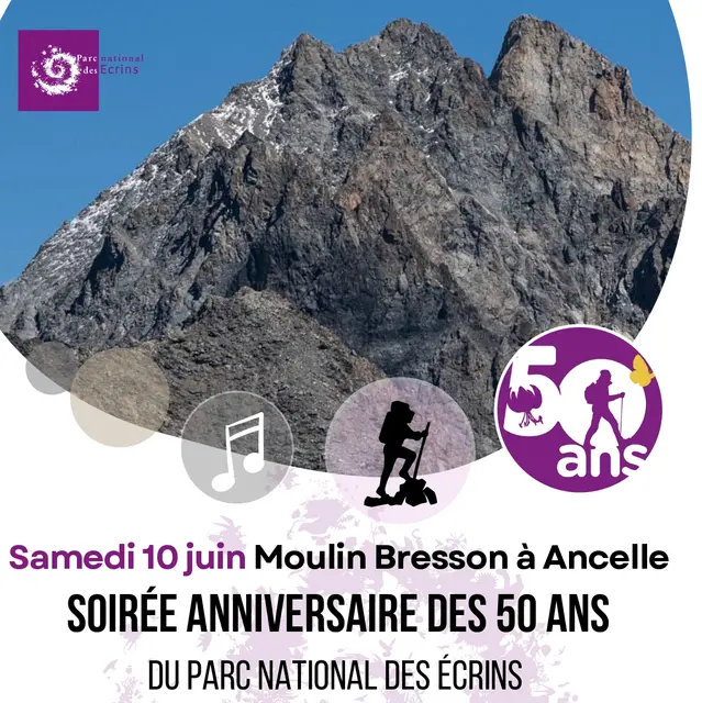 Le Parc National des Ecrins fête ses 50 ans