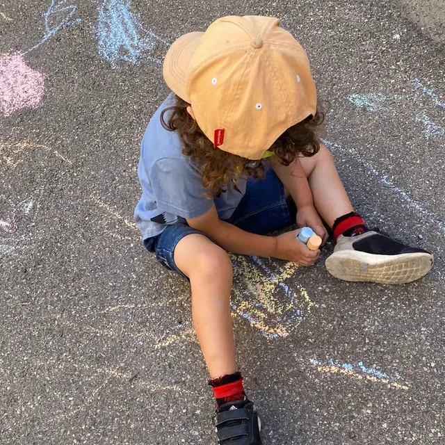 Les craies dans la rue - Jausiers