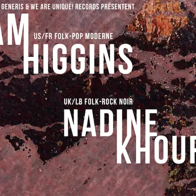 Double Concert de Nadine Khouri et AM Higgins