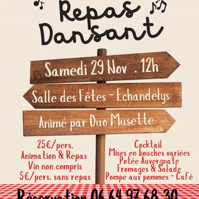 repas dansant