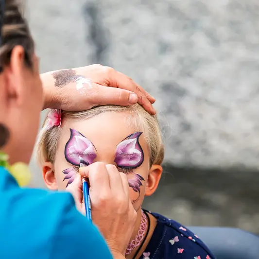 Stand de maquillage Praz sur Arly