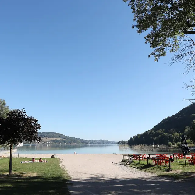 Plage de Charavines