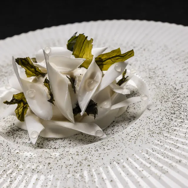 Domaine La Pierre Blanche - Restaurant L'Opale_Eygalières_plat gastro 1