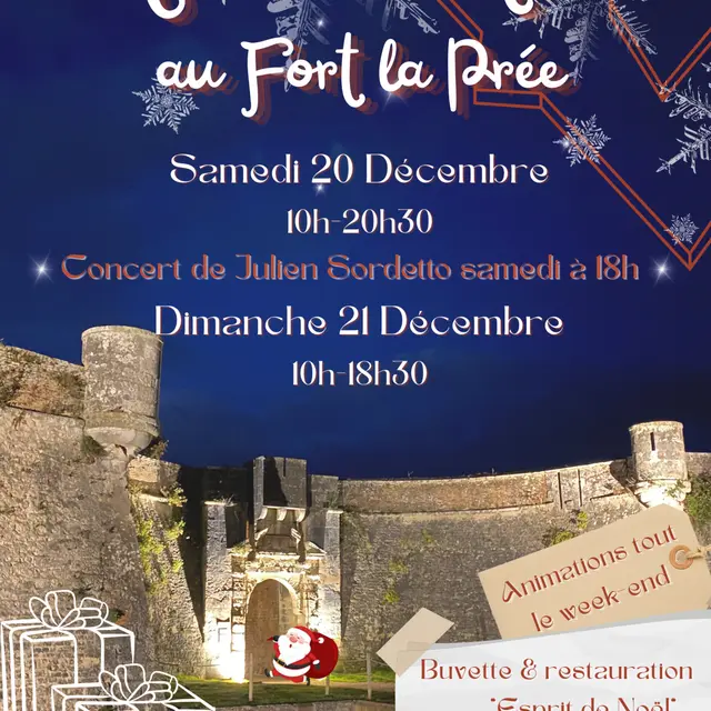 Marché de Noël au Fort la Prée_La Flotte