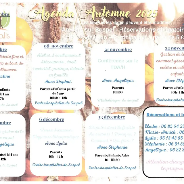 Atelier Physalis : Ateliers de motrocité fine et de manipulations autour du thème d'Halloween avec Justine_Sospel
