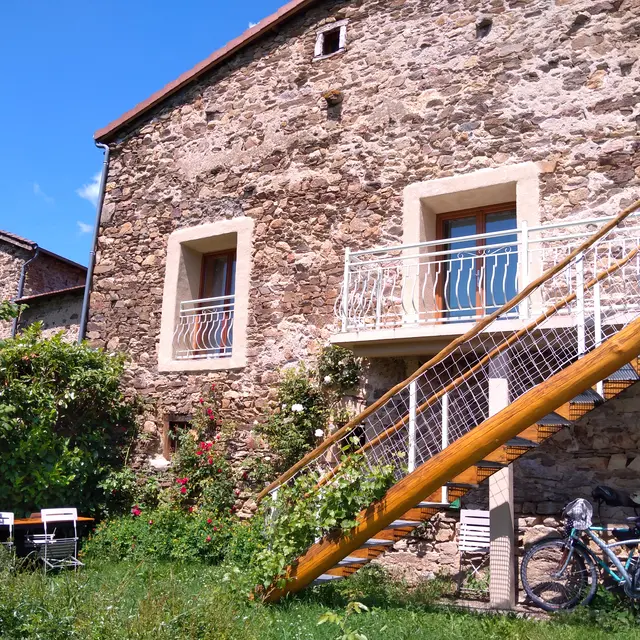 Façade de l'hébergement