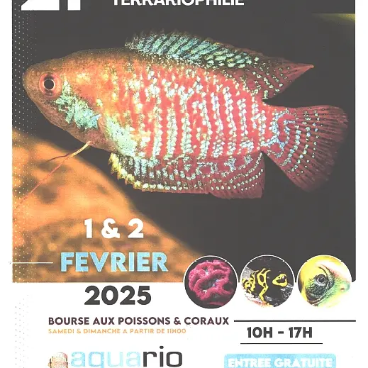 21ème Salon Azuréen de l'Aquariophilie de la terrariophilie 2025_Antibes