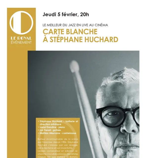 Concert Jazz  - Carte blanche à Stéphane Huchard Quartet_Toulon