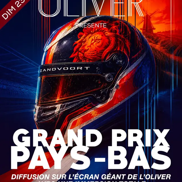 Grand Prix des Pays Bas à l’Oliver_Orange