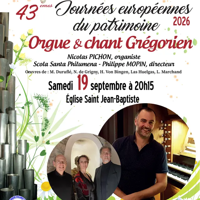 Concert Orgue et chant grégorien_Solliès-Pont