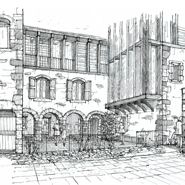Dessin Projet de réhabilitation