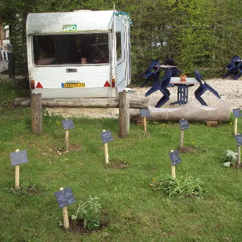 Jardin du camping de l'Ourson