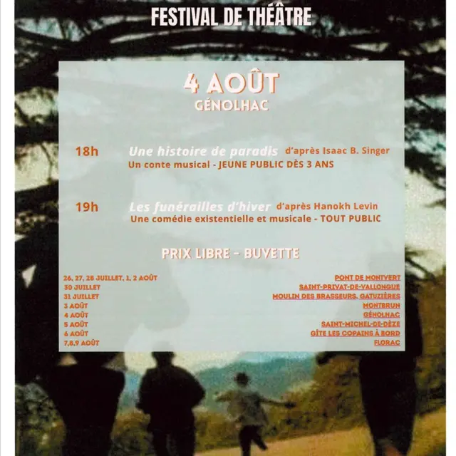 Festival de Théâtre - Le Grand Mystère_Génolhac