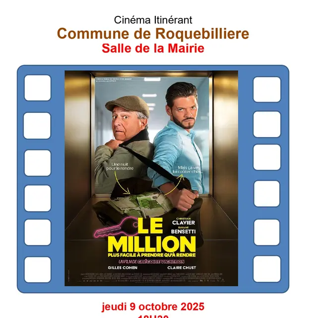 Cinéma  Le Million _Roquebillière
