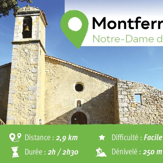 Randonnée pédestre: Notre Dame de Beauvoir