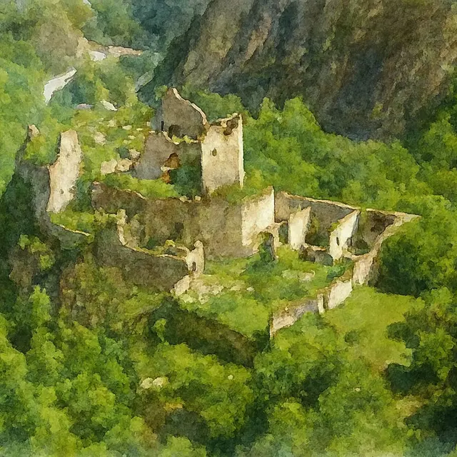 Visite guidée du château d'Usson
