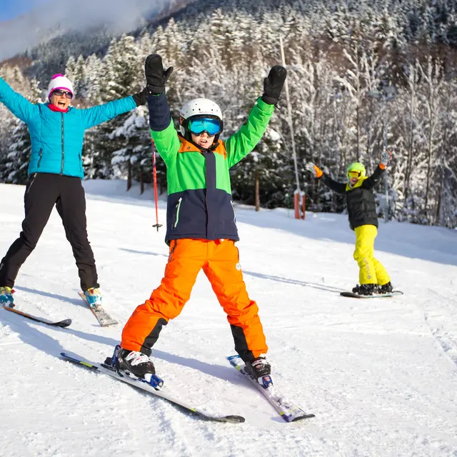 Plaisir en ski au domaine de ski les Planards chamonix