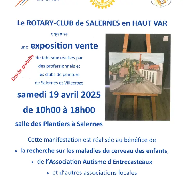 Exposition de tableaux_Salernes