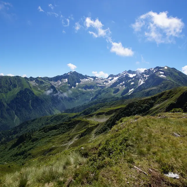 Massif de Belledonne en Alpes Isère