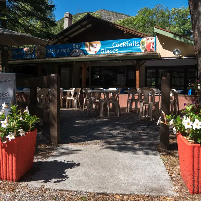 restaurant camping du haut Verdon