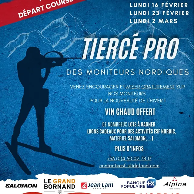 Tiercé pro des moniteurs de l'ESF Nordic_Le Grand-Bornand