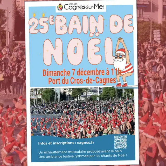 Bain de Noël_Cagnes-sur-Mer