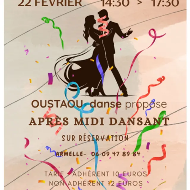 Après - midi dansante de l'Oustaou Tourrettan_Tourrettes