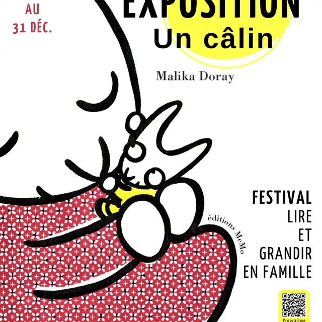 Exposition Un Câlin de Malika Doray_Saint-Jean-Saint-Nicolas