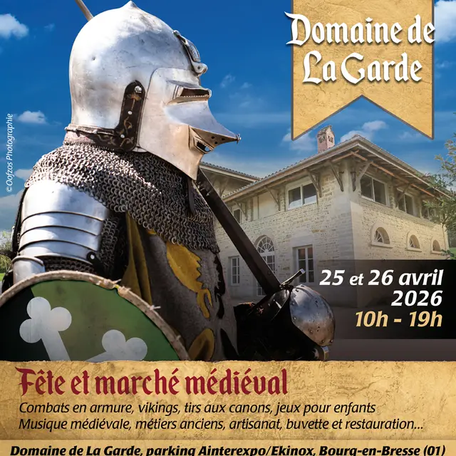 Affiche Medievales de Bresse 2026